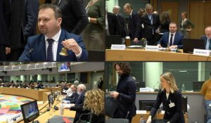 Table ronde des ministres de l'UE chargés de l'Environnement à Bruxelles