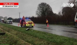 VIDÉO. En Mayenne, trois blessés dans une collision entre trois véhicules à Changé