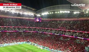 VIDÉO. Coupe du monde : Ounahi et Boufal ovationnés par le public marocain avant France-Maroc