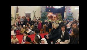 À Bastia, les enfants rejouent l'histoire de la Nativité devant un large public