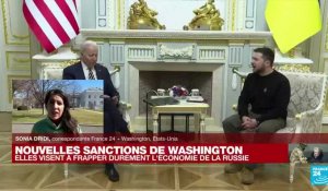 Ukraine, un an après : nouvelles sanctions de Washington visant à frapper l'économie russe