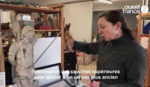 VIDEO. "Cette statue brisée a été reconstituée en trois semaines" : L'Atelier régional de restauration offre une seconde vie aux oeuvres d'art