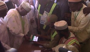 Présidentielle au Nigeria: le candidat Atiku Abubakar vote à Yola