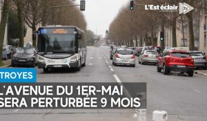 À Troyes, plusieurs mois de galère à prévoir pour emprunter l’Avenue du 1er-mai