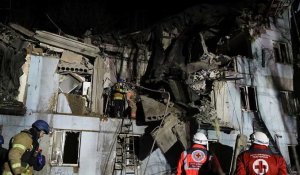 Ukraine : trois morts dans l'attaque d'un immeuble à Zaporijjia