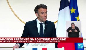 Politique africaine d'Emmanuel Macron : la conférence de presse
