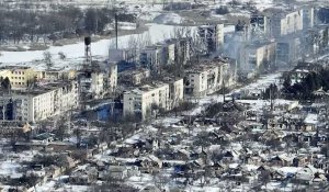 Guerre en Ukraine : de nouvelles images de Bakhmout montrent une ville fantôme