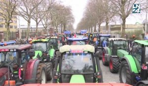 2.700 tracteurs envahissent Bruxelles