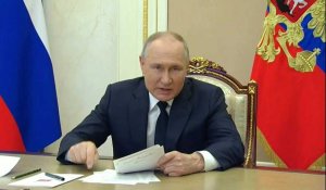 Poutine qualifie de "terroriste" une "infiltration" ukrainienne en Russie