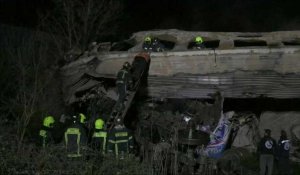 Grèce: au moins 32 morts et 85 blessés dans un accident entre deux trains