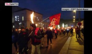 500 personnes à la marche au flambeau de Saint-Nazaire hier soir