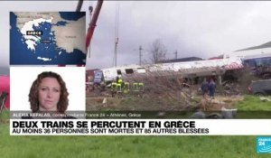 Collision frontale de trains en Grèce : arrestation du chef de la gare de Larissa