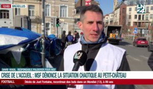 Crise de l'accueil: MSF Dénonce la situation chaotique au Petit-Château
