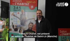 VIDÉO. Le présentateur Thibaut Chanel au Salon de l'habitat Saint-Lô ce samedi 4 mars