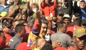 Venezuela: Maduro à un rassemblement après avoir annulé sa rencontre avec Lula