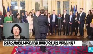 Ukraine : le gouvernement allemand apparaît divisé sur la question des chars Leopard