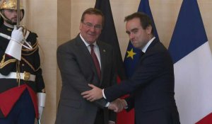 60 ans du traité de l'Élysée : Sébastien Lecornu reçoit le nouveau ministre de la Défense allemand