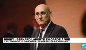 Sport : le président de la Fédération française de rugby, Bernard Laporte, en garde à vue
