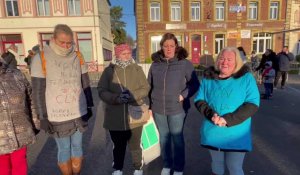 Lumbres : manifestation contre la fermeture d'une classe à l'école Roger-Salengro