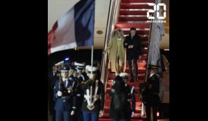 Emmanuel Macron est arrivé à Washington pour sa seconde visite d'Etat