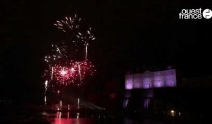 VIDÉO. Sablé-sur-Sarthe : un feu d’artifice au pied du château pour les festivités de Noël