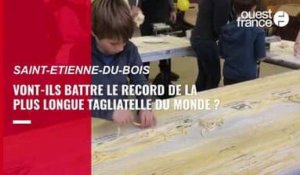En Vendée, ils veulent battre le record du monde de la plus longue tagliatelle