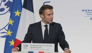 Macron affirme que l'alliance avec les Etats-Unis est "plus forte que tout"