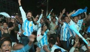 Mondial : la victoire de l'Argentine fêtée au Bangladesh
