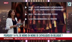 Pourquoi y a-t-il de moins en moins de catholiques en Belgique ?