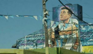 Argentine: le quartier d'enfance de Messi lui rend hommage avec une fresque murale