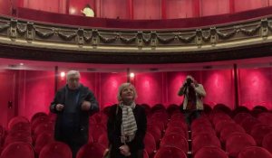 Boulogne : l’intérieur du théâtre a l’italienne