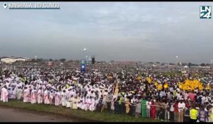 À Kinshasa, le pape François attendu par la foule pour une messe géante
