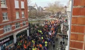 Grève du 31 janvier à Douai : 3 800 personnes mobilisées