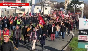 Record de mobilisation battu à Saint-Malo contre la réforme des retraites 