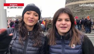 VIDÉO. Diane et Louise, lycéennes à Angers, ne veulent pas passer leur vie à travailler