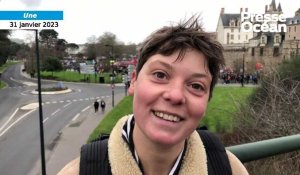 VIDEO. Grève du 31 janvier 2023 : Emma, 25 ans, ne se fait pas d'illusion sur sa retraite
