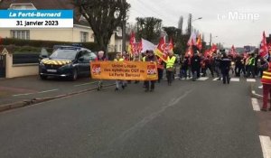 VIDÉO. Réforme des retraites : environ 250 manifestants à La Ferté-Bernard 