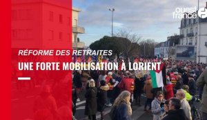 VIDÉO. Réforme des retraites : une deuxième journée de mobilisation plus importante à Lorient