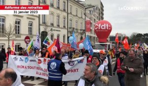 VIDÉO. Top départ à Angers pour la manifestation contre la réforme des retraites