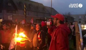 VIDÉO. Plus de 400 personnes manifestent à Landerneau contre le projet de la réforme des retraites 