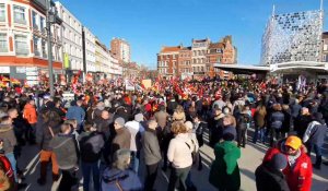 Dunkerque : manifestation contre la réforme des retraites.