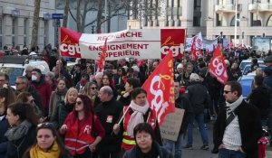 Montpellier 2ème mobilisation contre la réforme des retraites