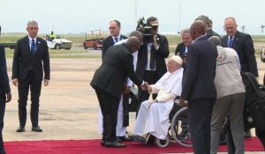 RD Congo: le pape François enfin arrivé à Kinshasa