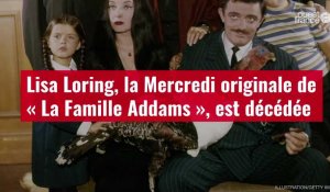 VIDÉO. Lisa Loring, la Mercredi originale de « La Famille Addams », est décédée