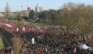 Nantes: début de la manifestation contre la réforme des retraites