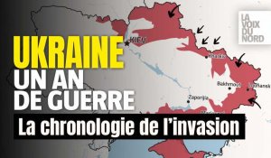 Ukraine, un an de guerre : la chronologie de l'invasion