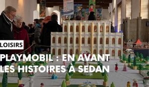 Premier jour de l'exposition Playmobil au château de Sedan