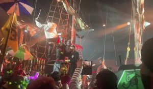 Carnaval de Dunkerque: Attaque du galion au bal des Corsaires à Dunkerque
