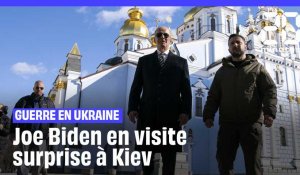 Guerre en Ukraine : Visite surprise de Joe Biden à Kiev