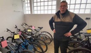 Ludo Vélo, à Guînes, recycle les vélos qui partent à la déchèterie